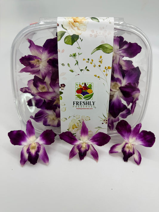 Freeze-Dried Edible Orchids