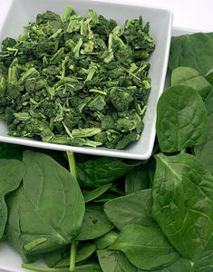 freeze dried spinach