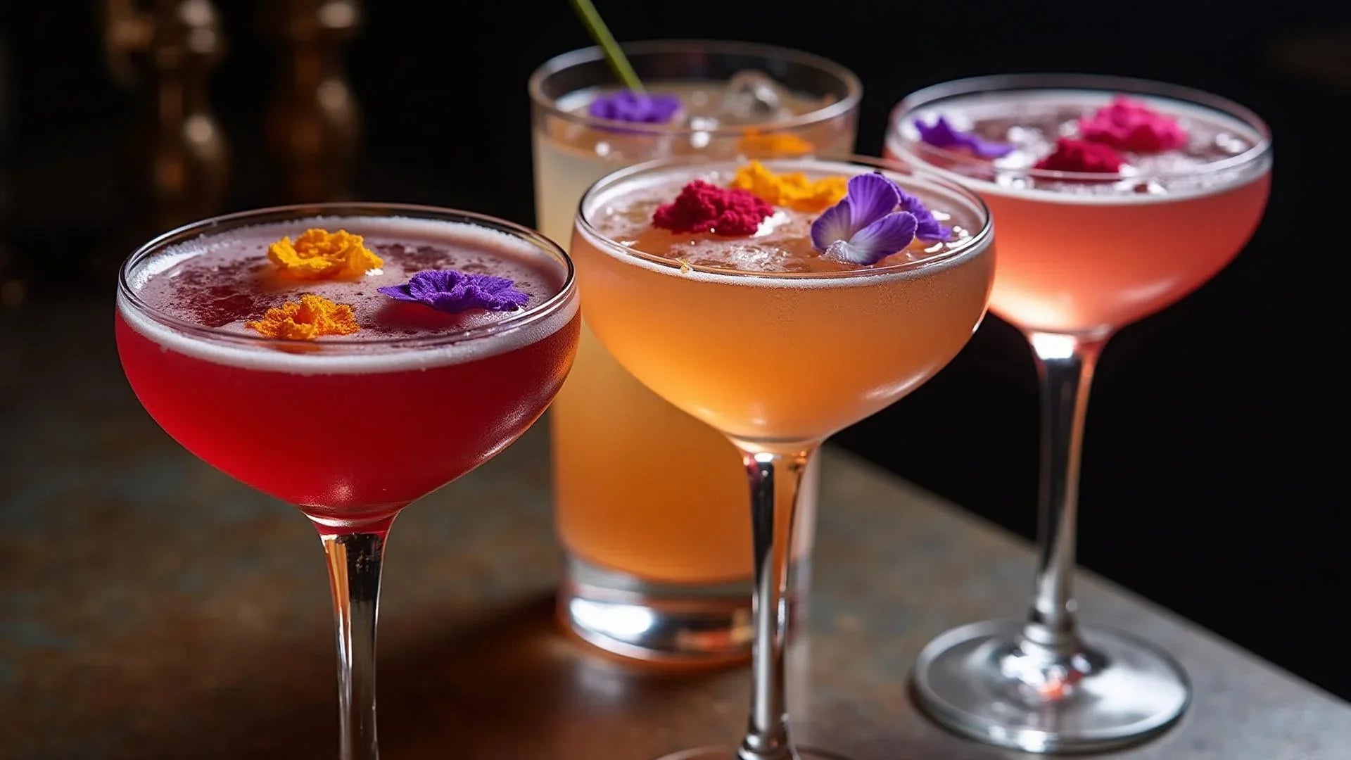 The Ultimate Guide to Edible Flower Cocktail Garnishes – Freshly Preserved
