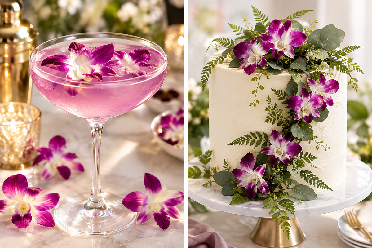 Freeze-Dried Edible Orchids