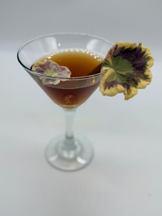 Freeze-Dried Edible Geranium Leaves