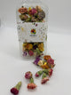 Freeze-Dried Edible Roses and Carnation Buds