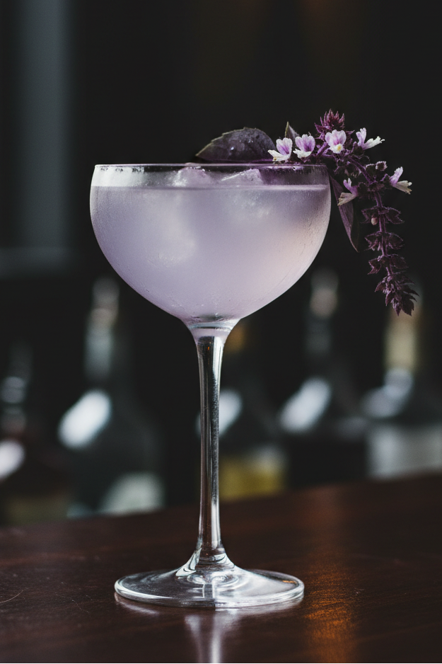 Freeze-Dried Edible Basil Flowers