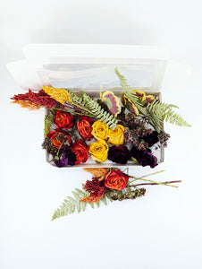 Cake Decorating Kit with Freeze-dried Edible Flowers and Greens