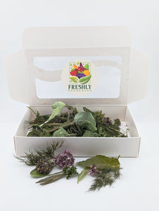 Freeze-Dried Edible Mixed Leaves