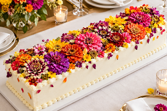 Freeze-Dried Edible Mums, Cosmos and Dahlias