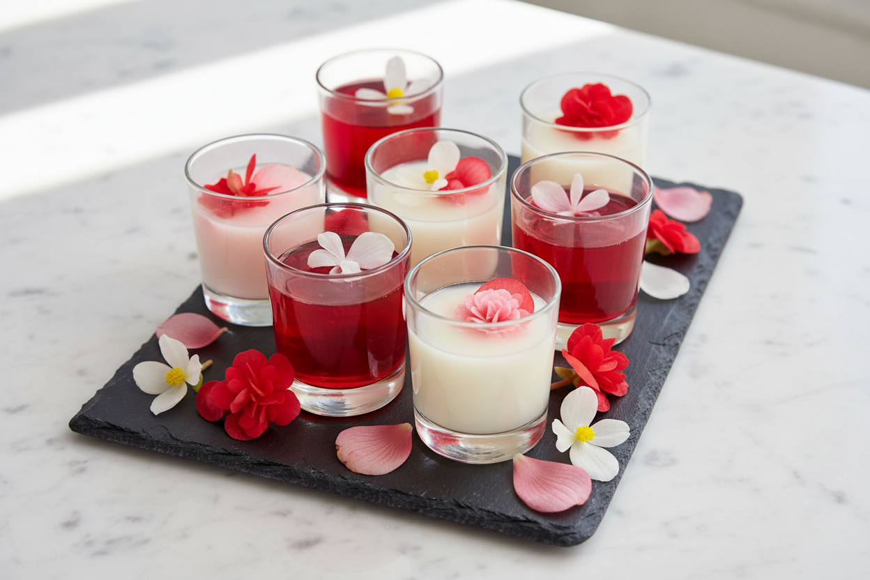 Freeze-Dried Edible Begonias