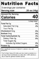 freeze dried skittles 1oz nutrition facts