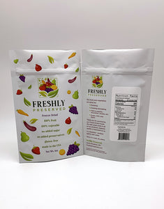 freeze dried jalapeño peppers packaging