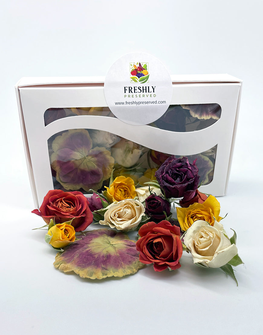 Edible Dried Flowers, Endless Uses